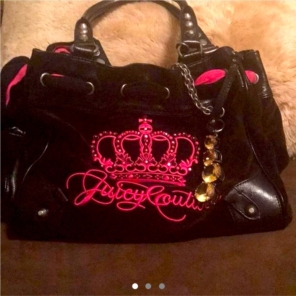 ISO !! HOT PINK AND BLACK JUICY COUTURE DAYDREAMER